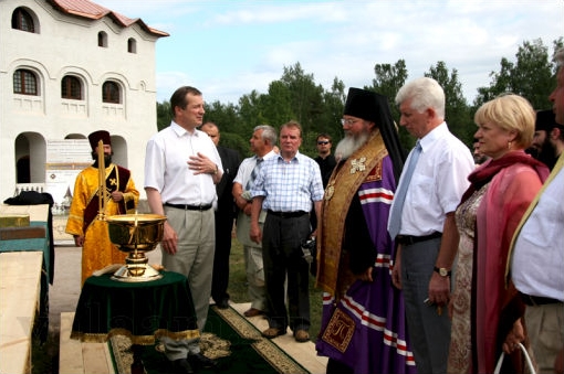 Слово С. Катанандова перед чином освящения