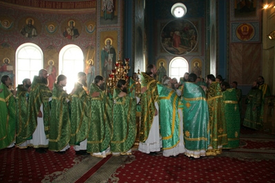 Причащение священства