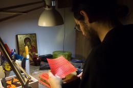 Трудами братии Валаамского монастыря: изготовление лестовок