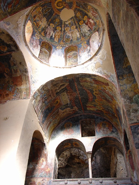 Фрески монастыря Перивлепты, г. Мистра (Греция).