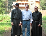 Ильинский скит. Фото со скитоначальником, ныне иеромонахом Илиёй.