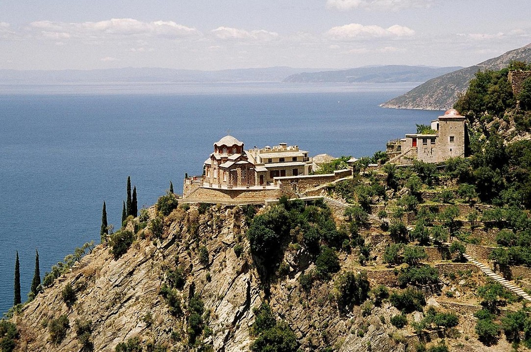 Афон. Скит святой праведной Анны.