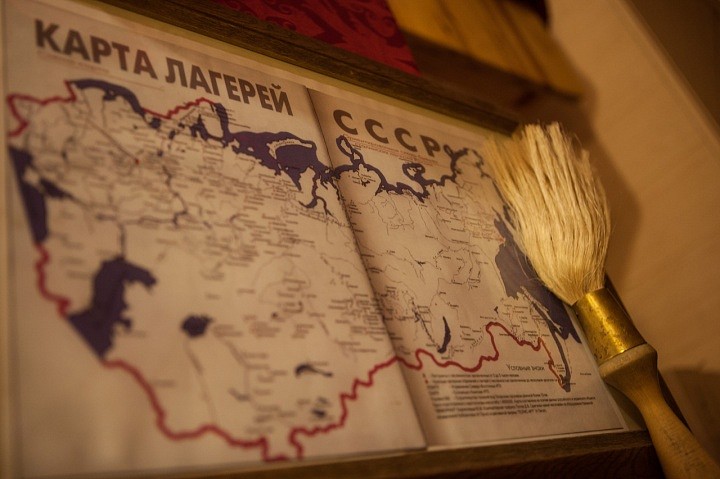 Карта лагерей СССР