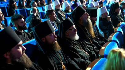 Епископ Панкратий принял участие в пленарном заседании XXXIV Международных Рождественских образовательных чтений
