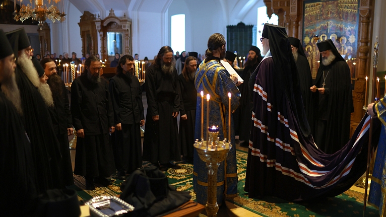 Иноческий постриг 2026 года