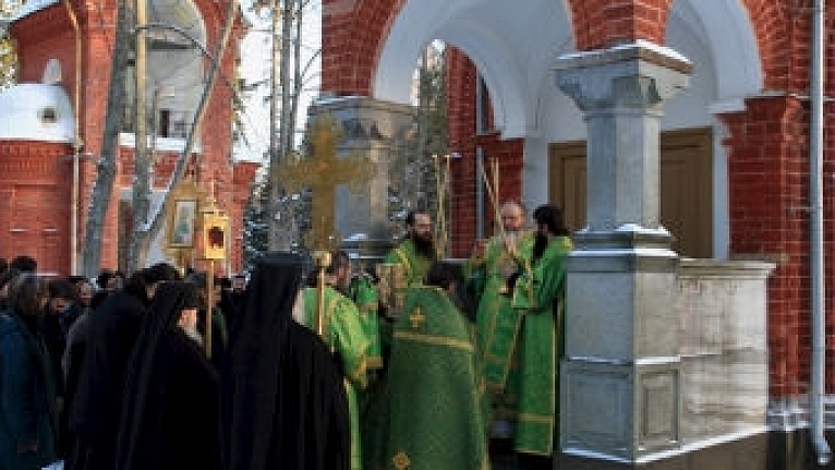 Слово на освящение храма "Отцев в преподобии и постничестве просиявших"