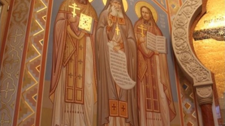 В преддверии собора новомучеников и исповедников Российских освящена одноименная часовня Санкт-Петербургского подворья Валаамского монастыря