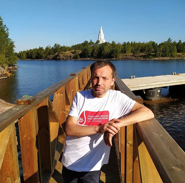 Публицист Николай Белавинский - почетный донор России