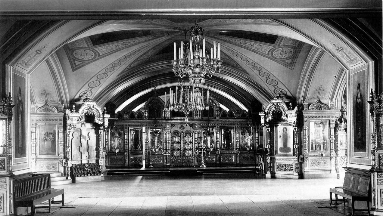 Нижний храм преподобных Сергия и Германа Валаамских