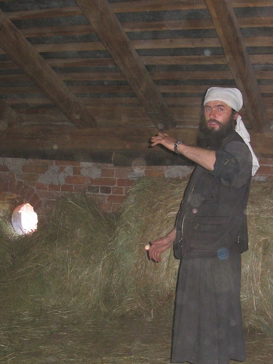 Валаамская ферма. На сеновале.