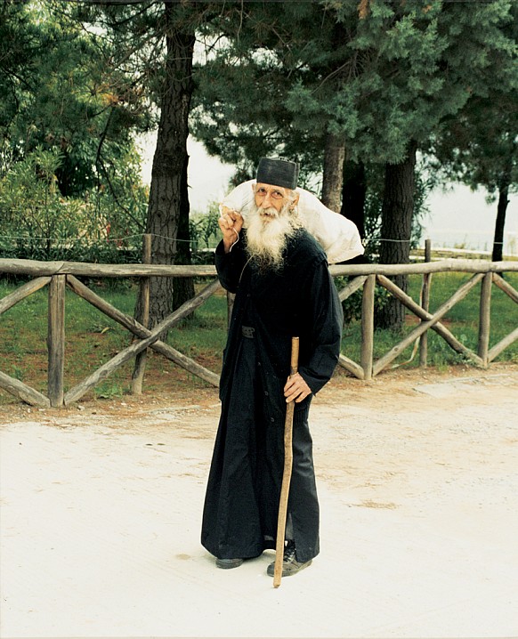 Старый монах.