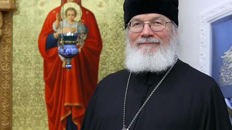 Патриаршее поздравление игумену Спасо-Преображенского Валаамского монастыря епископу Троицкому Панкратию с тезоименитством