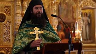 Проповедь иеромонаха Севастиана в праздник перенесения мощей преподобных Сергия и Германа Валаамских