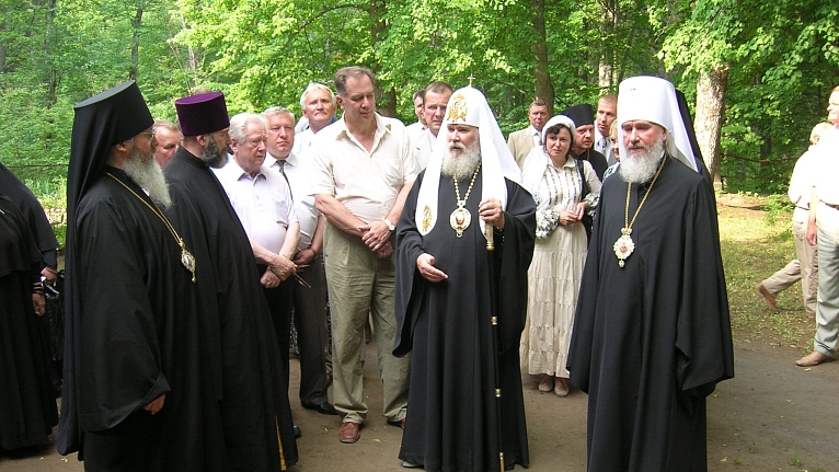 Визит Святейшего Патриарха Московского и всея Руси Алексия II на Валаам