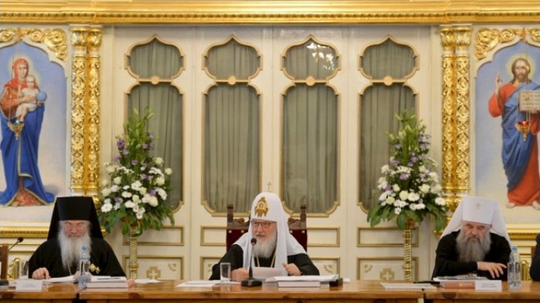 Слово Святейшего Патриарха Кирилла на заседании Попечительского совета по восстановлению Валаамской обители, 2014