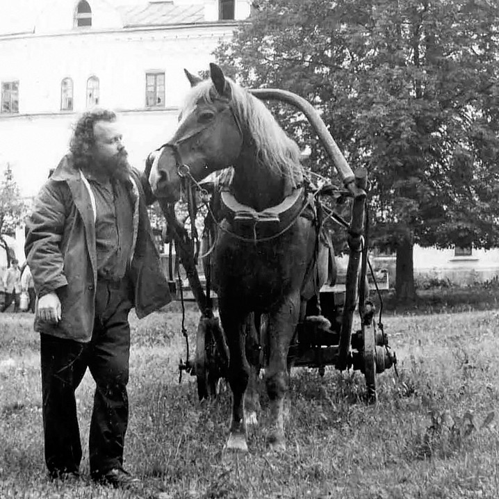 Геннадий Добров на Валааме, лето 1974 года