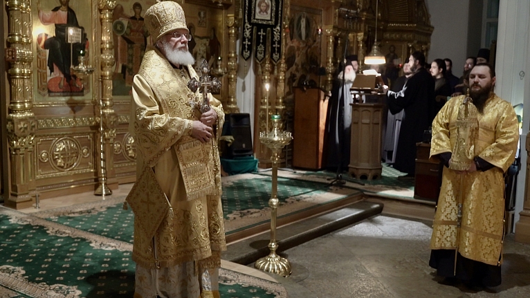 Поздравление Игумена Валаамского монастыря епископа Панкратия с Новолетием