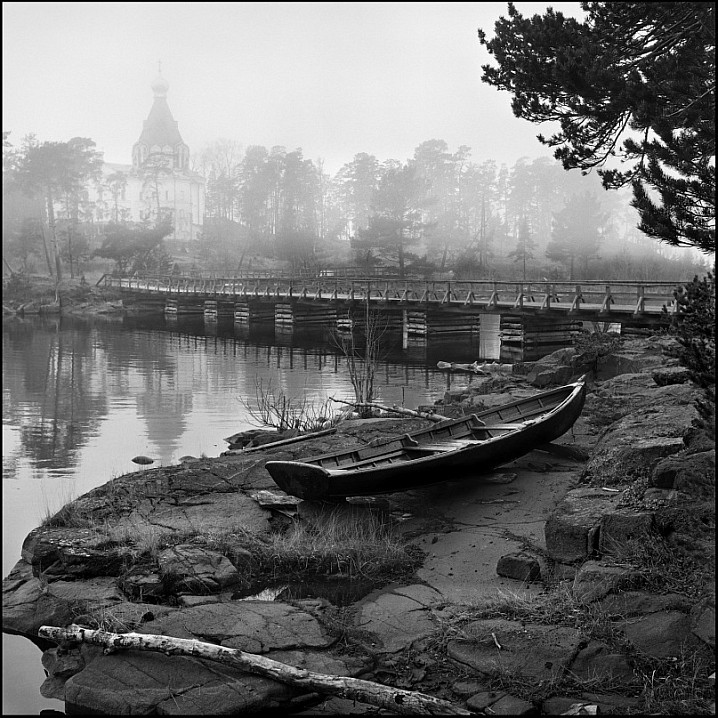 Мост на Никольский остров, 1991 год